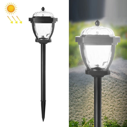 2 LED Solar Waterproof Outdoor Garden Light, Style:, White Light-Lawn Lamp, Warm Light-Lawn Lamp, White Light-Column Cap