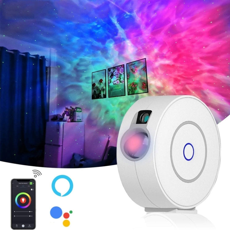 WiFi Graffiti Smart Circular Star Projection Light Home Theater Atmosphere Light, EU Plug, US Plug, UK Plug, AU Plug