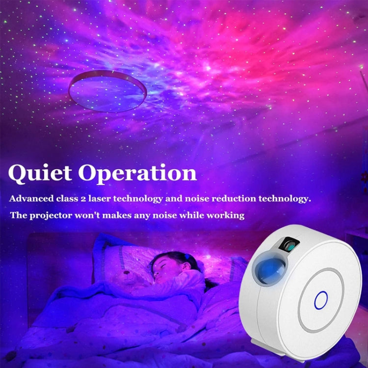 WiFi Graffiti Smart Circular Star Projection Light Home Theater Atmosphere Light, EU Plug, US Plug, UK Plug, AU Plug