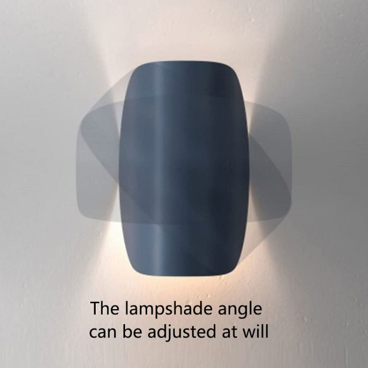 Showroom Bedroom Bedside Lamp Rotating LED Color Wall Lamp, White, Black, Red, Blue