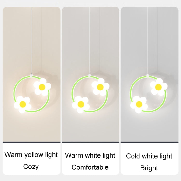 Children Room Bedside Warm Sunflower Chandelier, Round Green Warm Light, Round Green White Light, Round Green 3 Color Dimmer, Round Pink Warm Light, Round Pink White Light, Round Pink 3 Color Dimmer, Square Green Warm Light, Square Green White Light���...