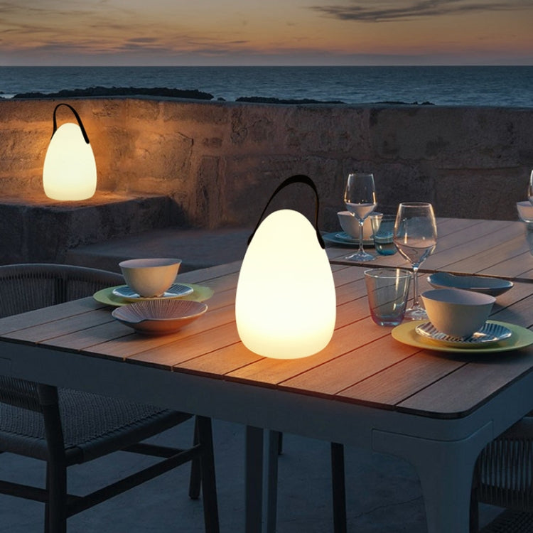 16 Colors LED Night Light with Handle Hanging Lantern USB Rechargeable Table Lamp