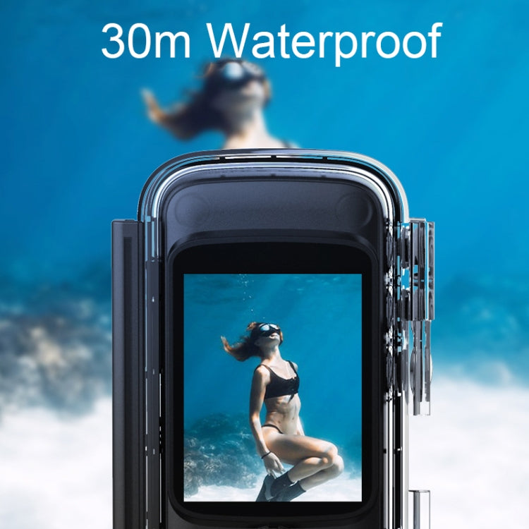 4K HD Touch Dual LCD Screen Handheld Sports Waterproof Camera Outdoor Anti-Shake Diving Camera, DLK-880Q