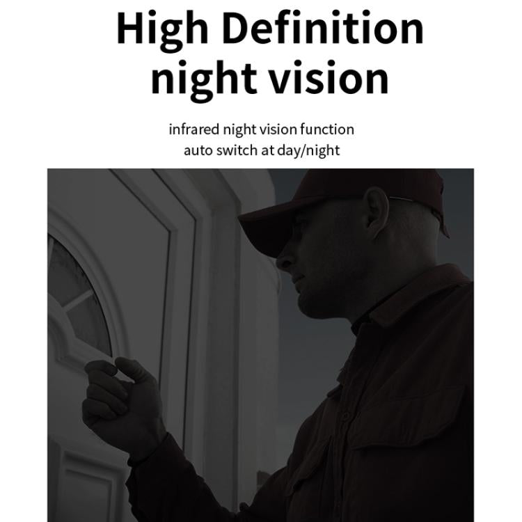Smart Remote Home Night Vision Capture Monitoring Video Doorbell, D9