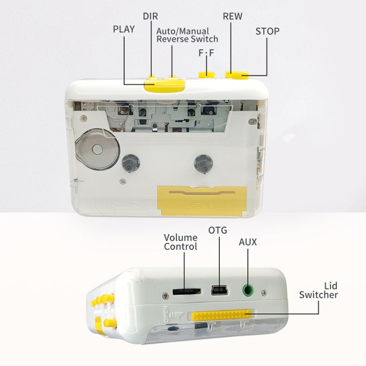 YY700 Cassette Player Tape To MP3 Converter, YY700