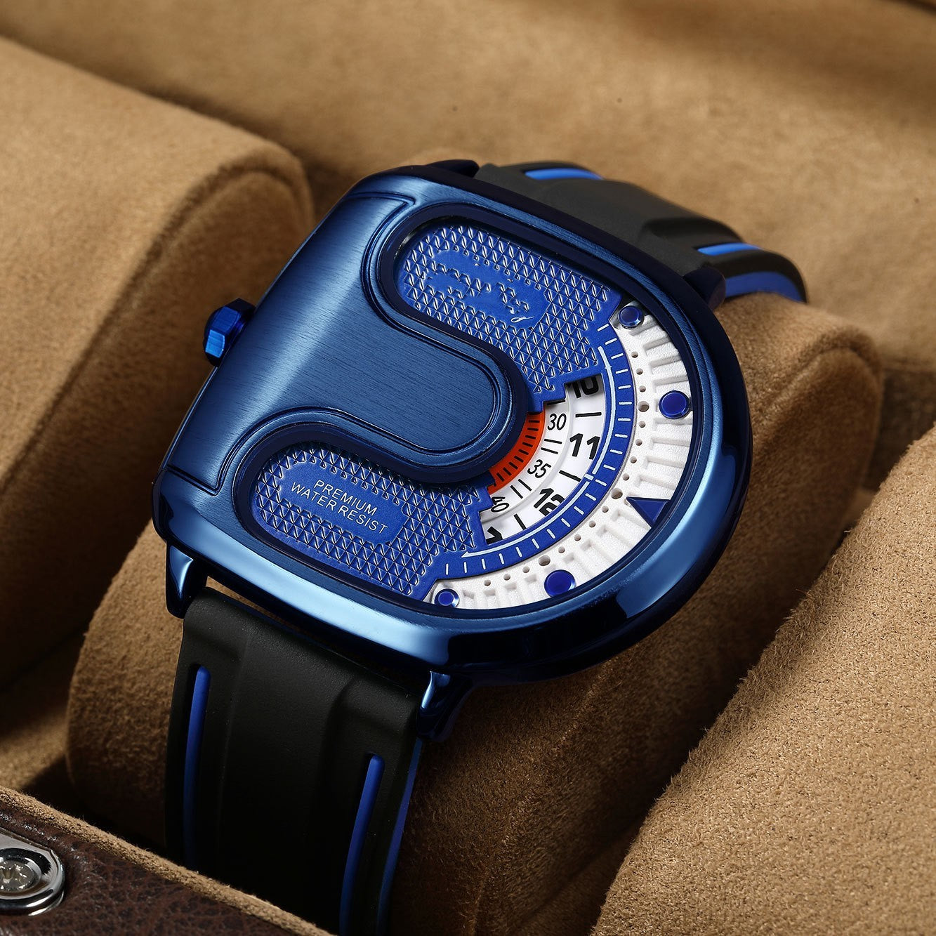 Sports And Leisure Large Dial Men's Quartz Watch