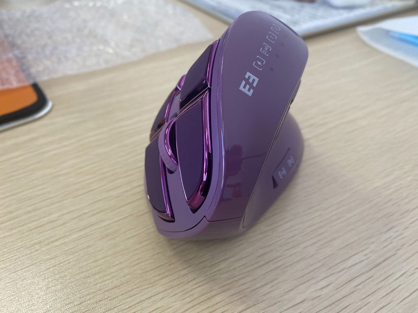 Bluetooth Vertical Mouse Wireless USB24 Three-mode Charging