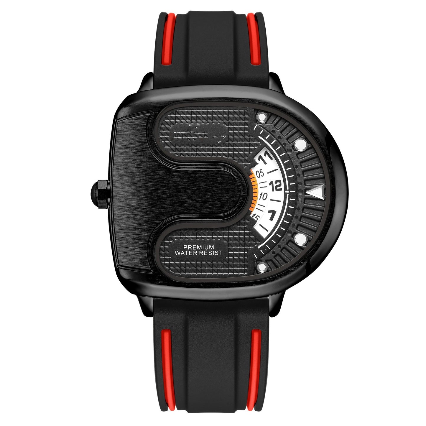 Sports And Leisure Large Dial Men's Quartz Watch