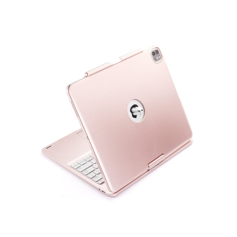 12.9 Inch Wireless Backlit Touch Rotary Bluetooth Keyboard