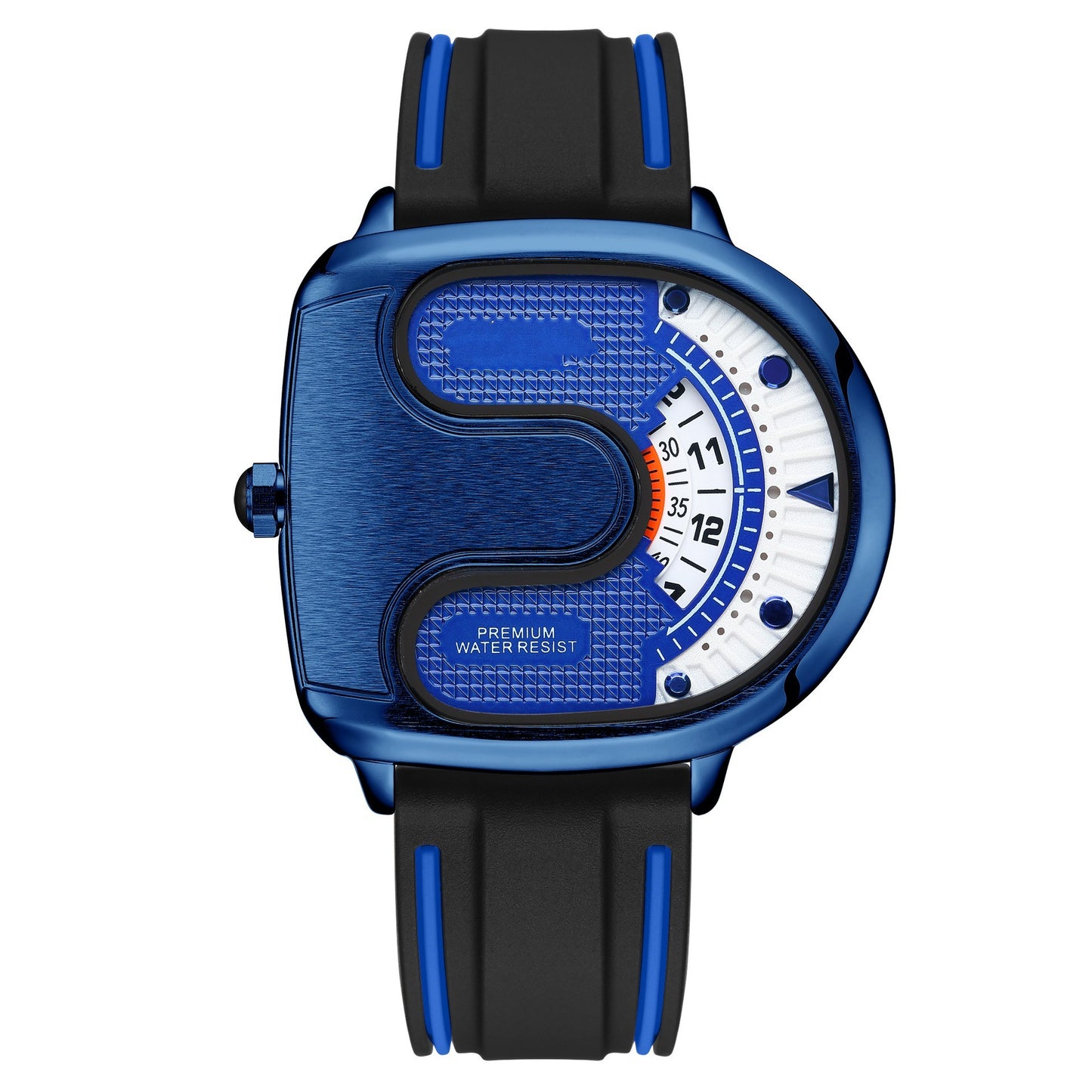 Sports And Leisure Large Dial Men's Quartz Watch
