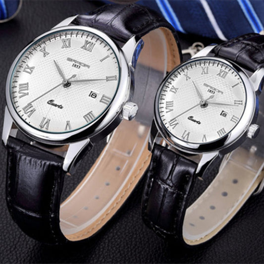 Sanda wristwatch wholesale Korean version of fashion tide brand leather strap